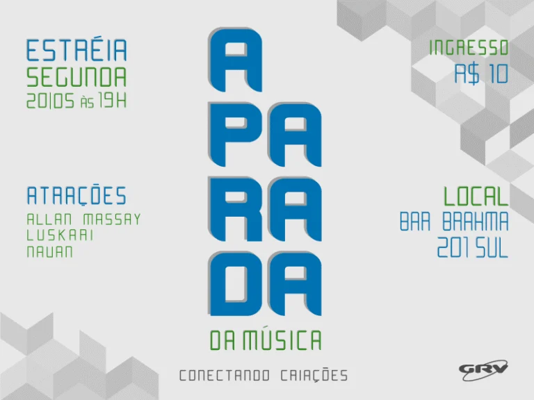 A PARADA DA MÚSICA Ao Vivo | 4ª edição | Data: 26 de agosto de 2019 | 19h
