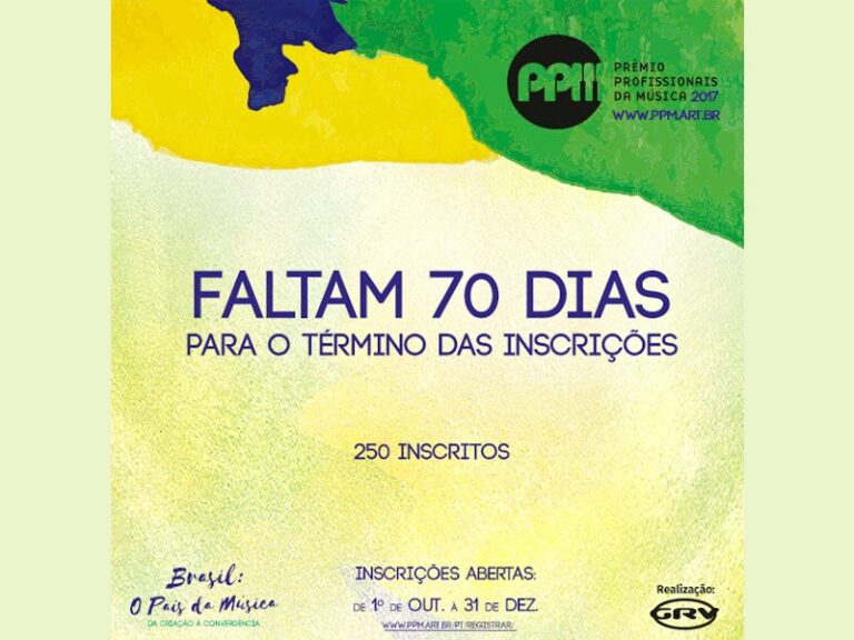 Faltando 70 dias para o término das inscrições para o PPM 2017,   já computamos 288 inscritos, ou seja: o nº total de inscritos da 1ª edição em 2015