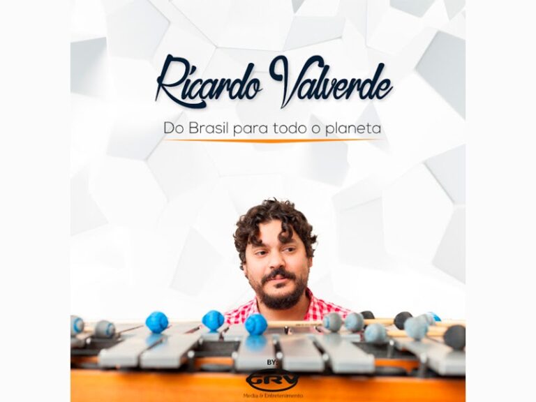 Do Brasil para todo mundo, o vibrafonista paulistano Ricardo Valverde, lança o álbum Trios by GRV