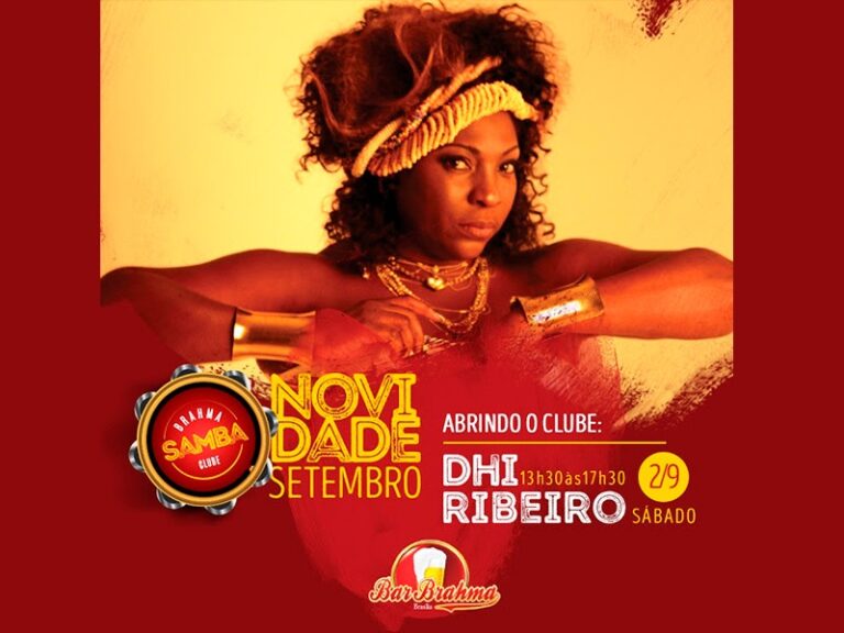 Vem aí o Brahma Samba Clube