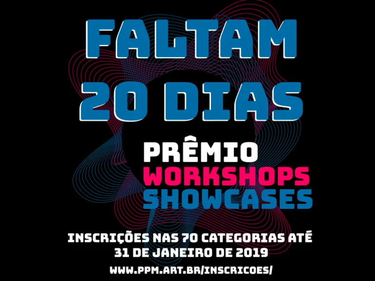 Faltam 20 dias para o término de todas as inscrições do PPM 2019