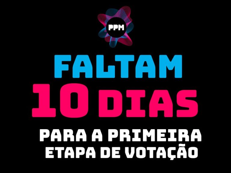 Faltam 10 dias para a 1ª etapa de votação do PPM 2019