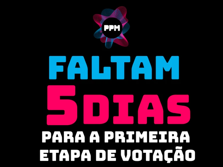 Faltam 5 dias para a 1ª etapa de votação do PPM 2019
