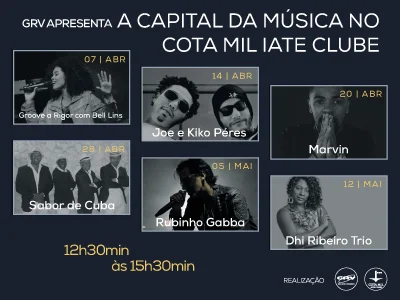 Vem aí A capital da música no Cota Mil
