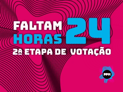 PRÊMIO PROFISSIONAIS DA MÚSICA AVISA : 24 HORAS PARA A 2ª ETAPA DE VOTAÇÃO