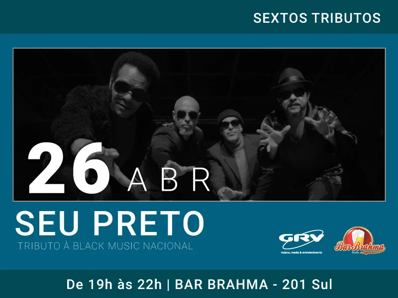 Seu Preto no Sextos Tributos do Bar Brahma