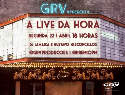 A LIVE da HORA entrevista DJ Jamaika. Hoje, 18h