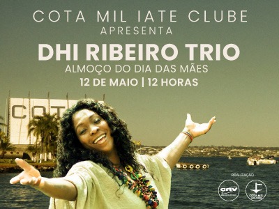 Dhi Ribeiro do dia das mães no Cota Mil Iate Clube