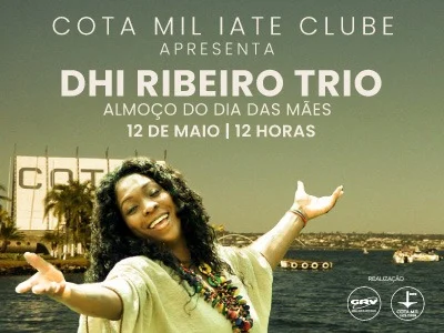 Dhi Ribeiro do dia das mães no Cota Mil Iate Clube