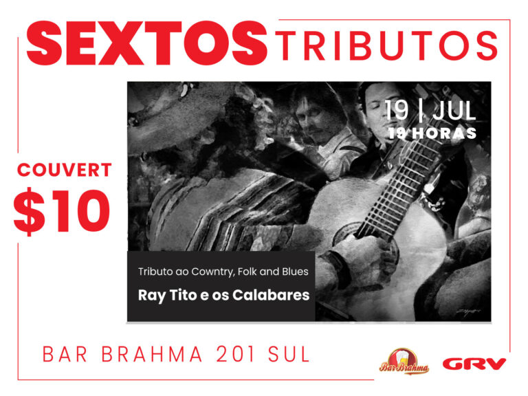 Ray Tito e os Calabares na comemoração de 1 ano do Sextos Tributos