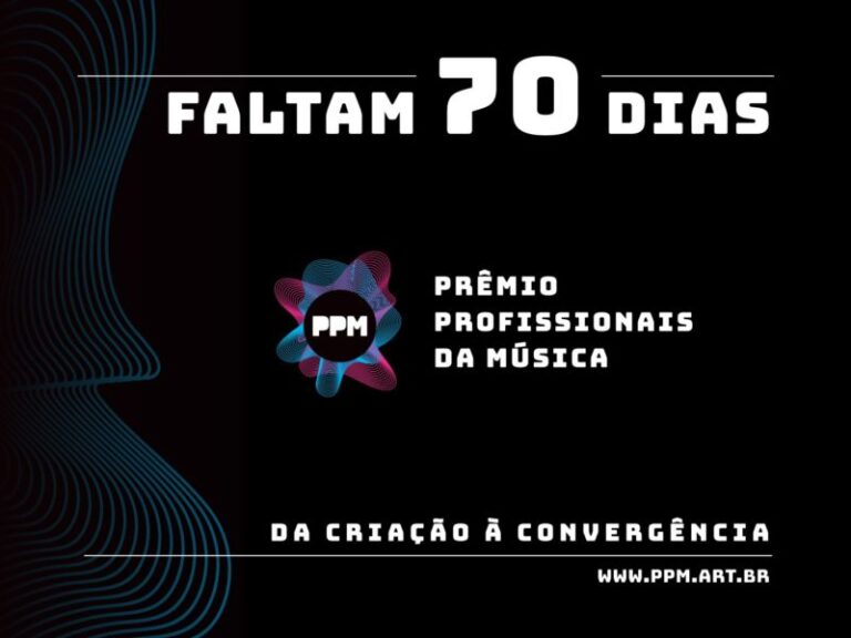 70 dias para a 5ª edição do Prêmio Profissionais da Música