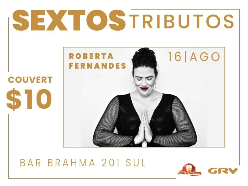 Tributo à Maria Rita no bar Brahma