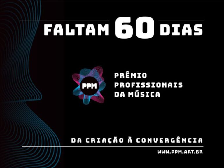 60 dias para a 5ª edição do Prêmio Profissionais da Música