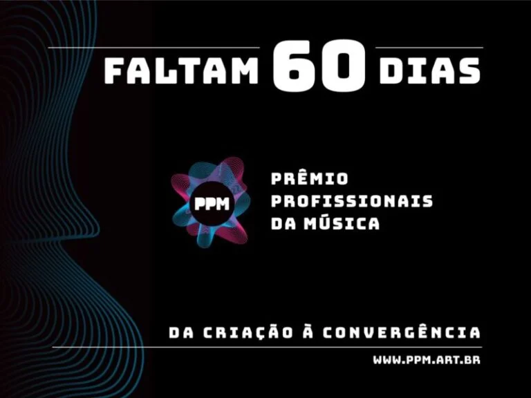 60 dias para a 5ª edição do Prêmio Profissionais da Música