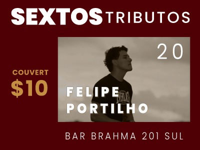 Tributo à Lulu Santos, nesta sexta [20], no bar Brahma