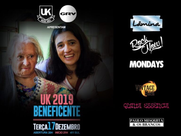 UK Music Hall convida para o UK Beneficente