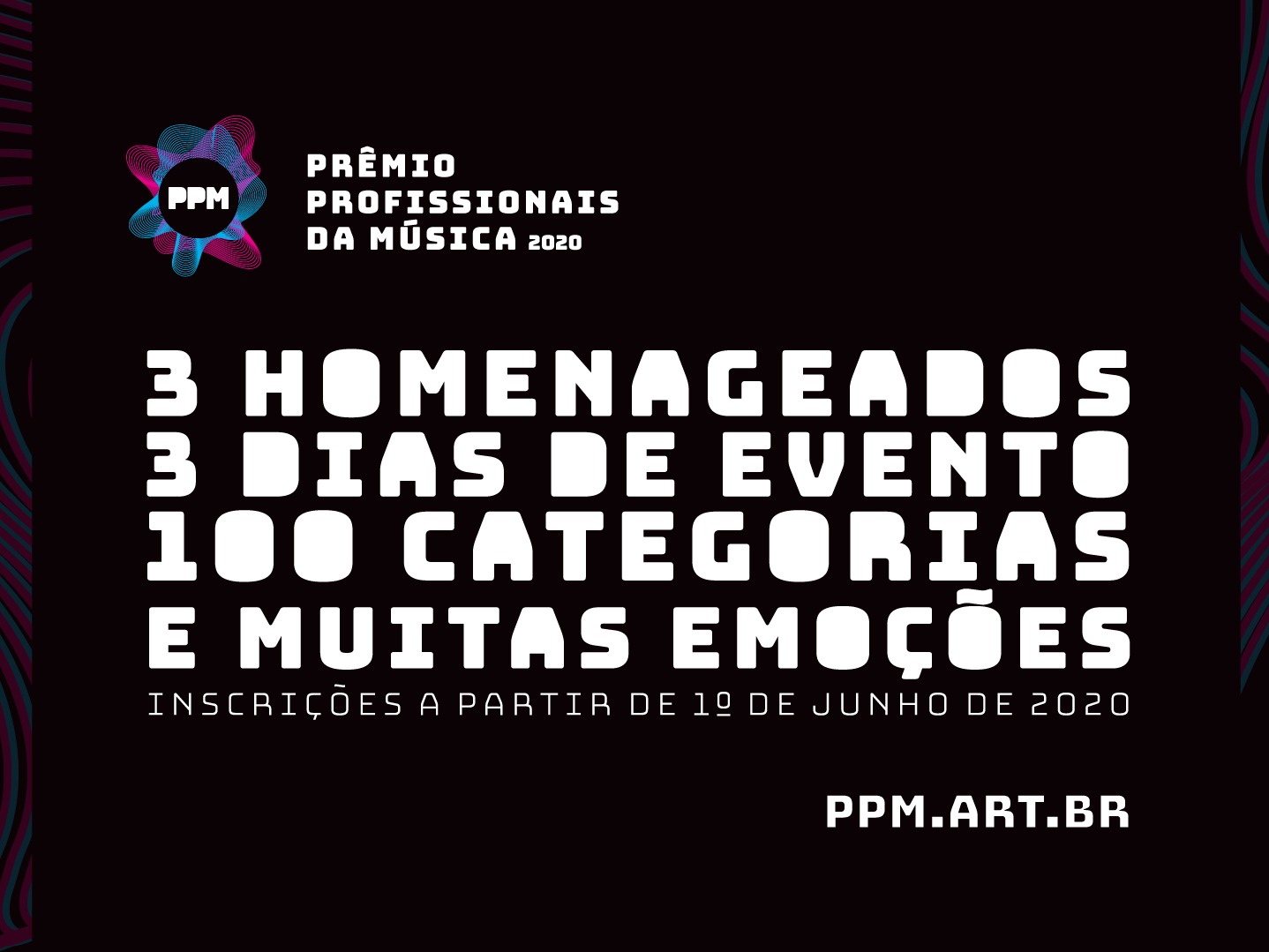 Prêmio Profissionais da Música 2020 vem aí