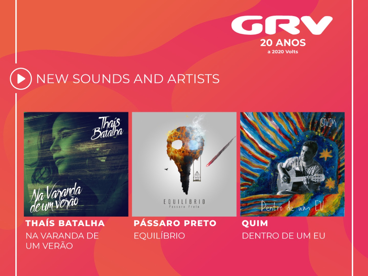 “New sounds and artists from Brasilia” no ar