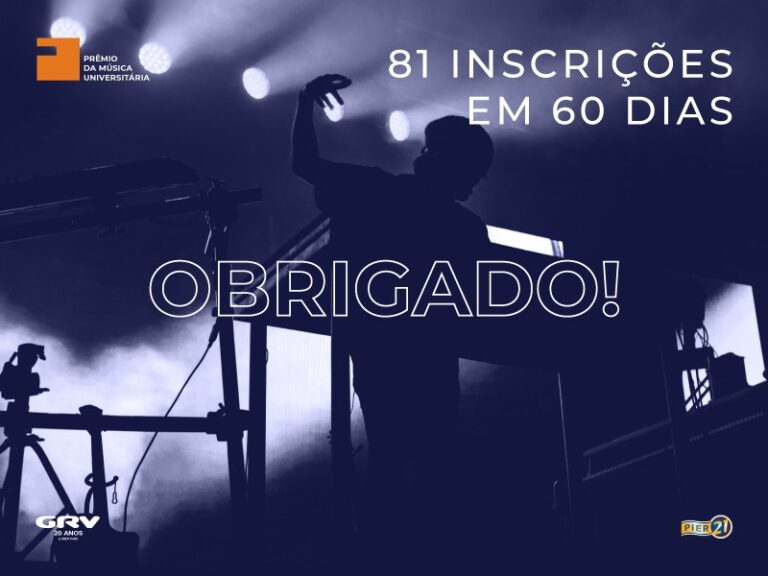 Após 60 dias, computamos 81 inscrições para a 1ª edição do PMU