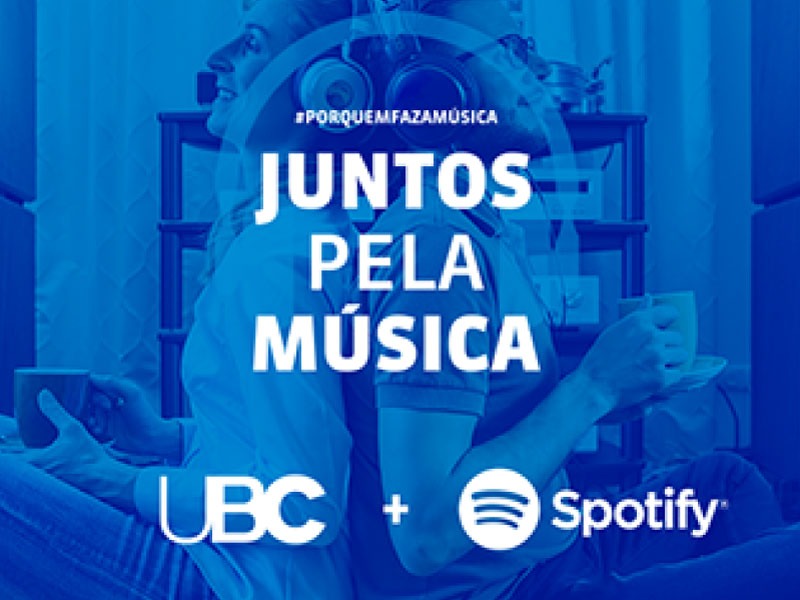 UBC e Spotify lançam o fundo Juntos pela Música