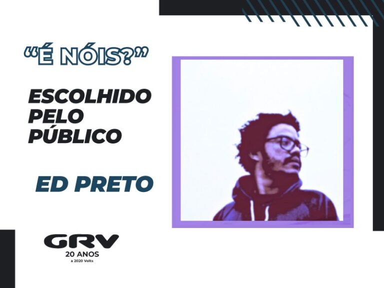 EdPreto, diretamente do Gama, é o escolhido do público para o projeto “É Nóis”!