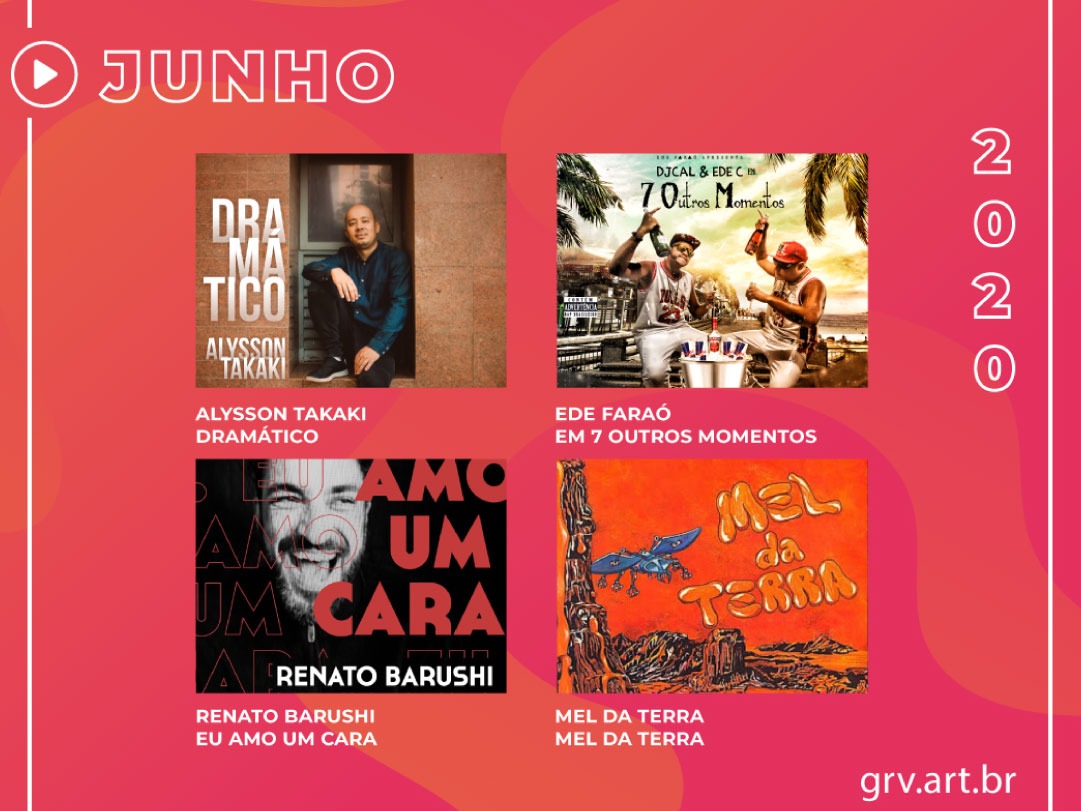 Confira os lançamentos musicais da 1ª quinzena de junho