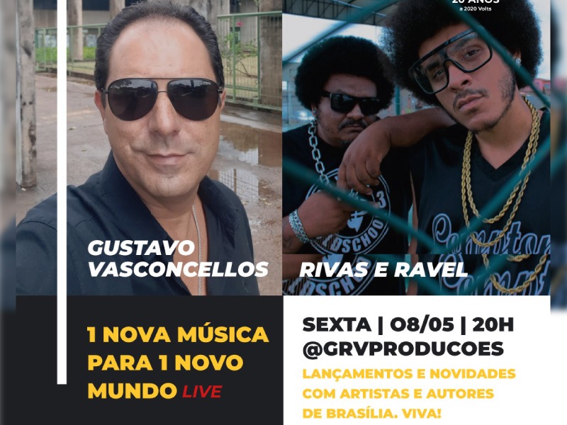 1 nova música para 1 novo mundo : as lives da GRV