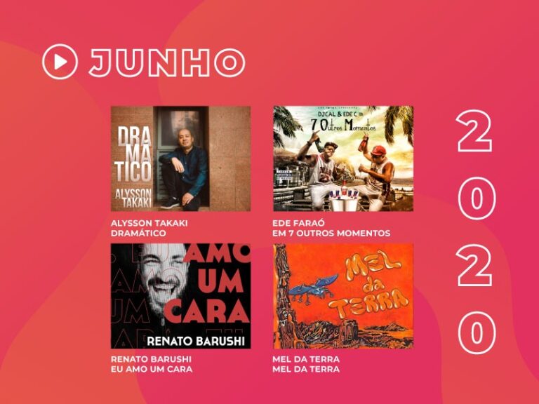 Confira os lançamentos musicais da 1ª quinzena de junho