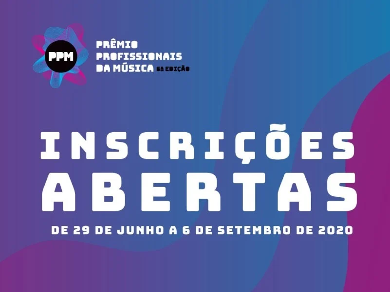 Abertas as inscrições do Prêmio Profissionais da Música