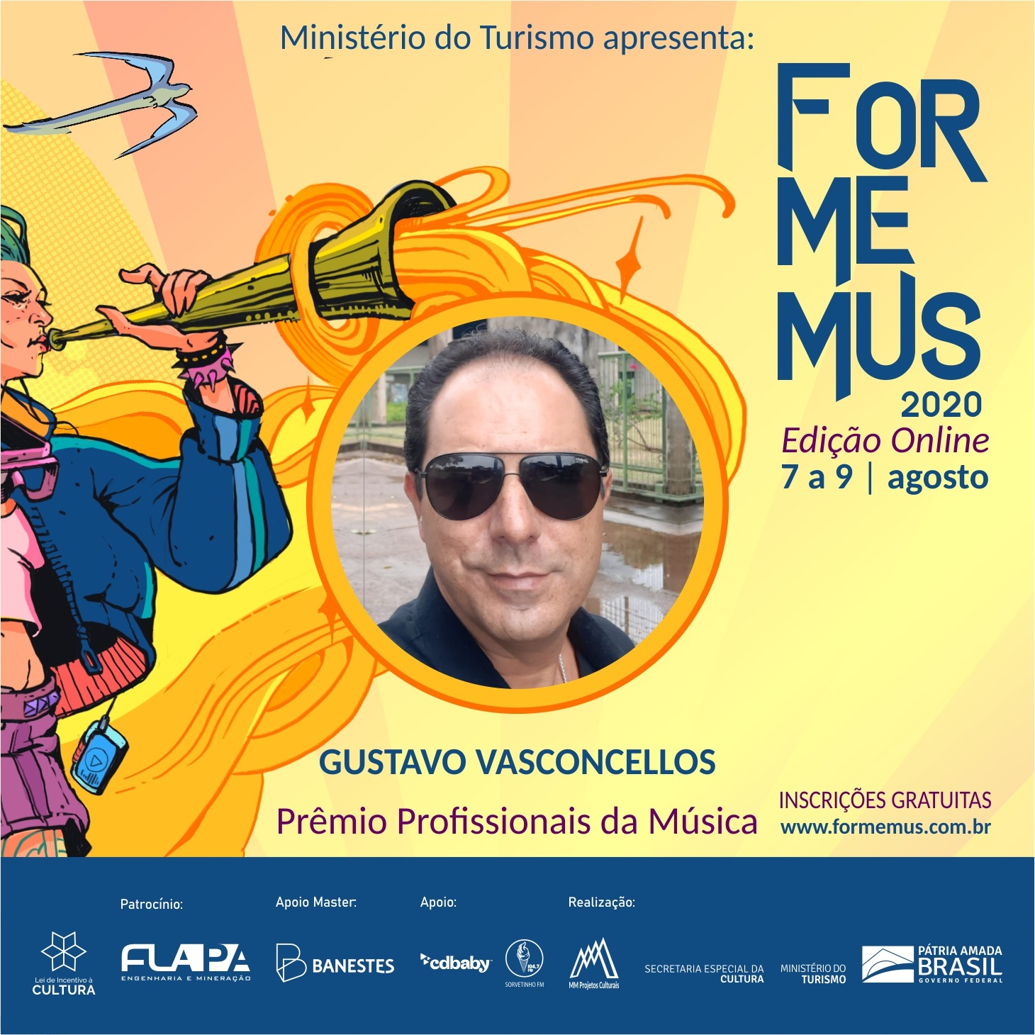 Nesta semana tem Formemus Online, e lá estarei palestrando em nome do PPM by GRV