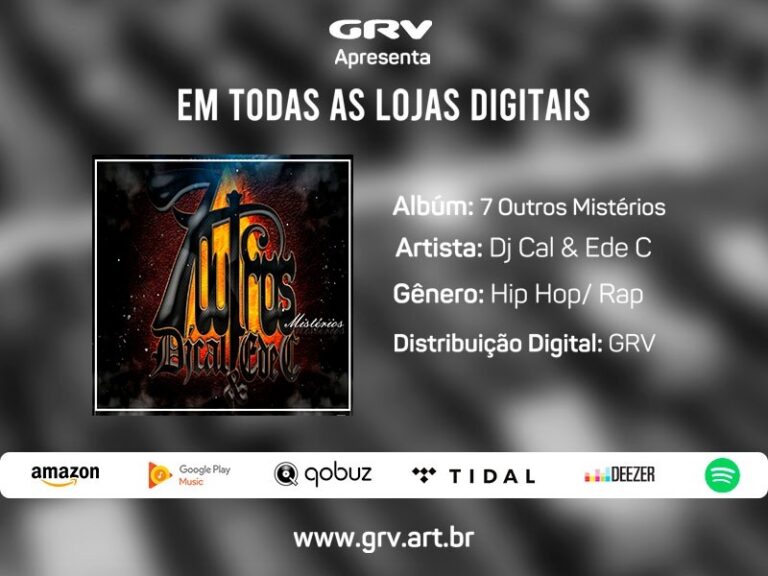 É hoje, o lançamento do álbum 7 Outros Mistérios