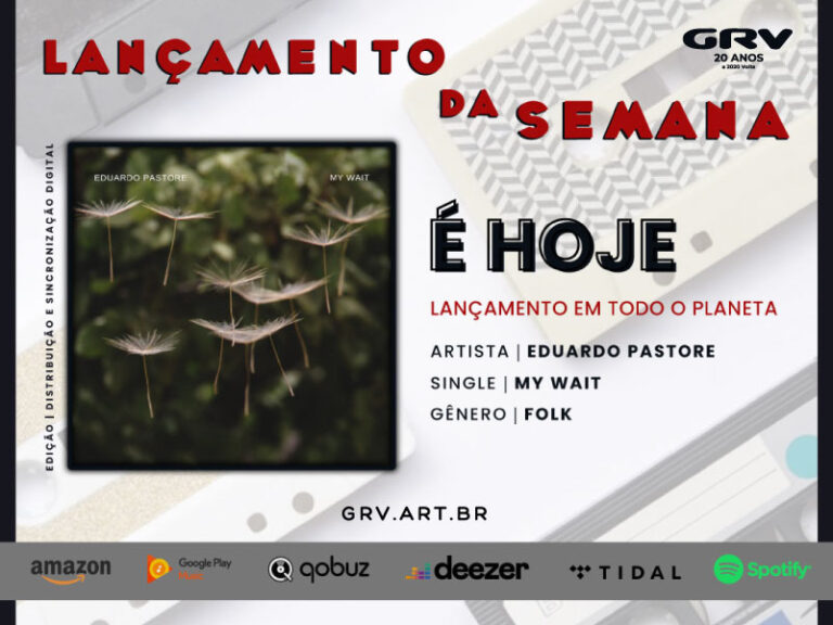 Eduardo Pastore lança My Wait em todas as lojas digitais