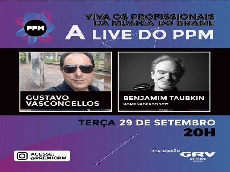 Benjamim Taubkin na live do PPM