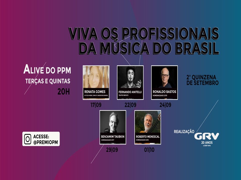 Fechando as lives de Setembro do PPM