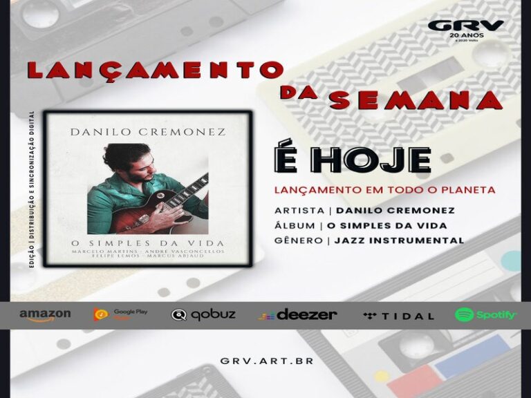 O jazz instrumental de Danilo Cremonez