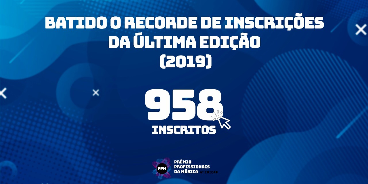 Faltando 30 dias para o encerramento das inscrições do PPM6, batemos o recorde de inscrições da 5ª edição