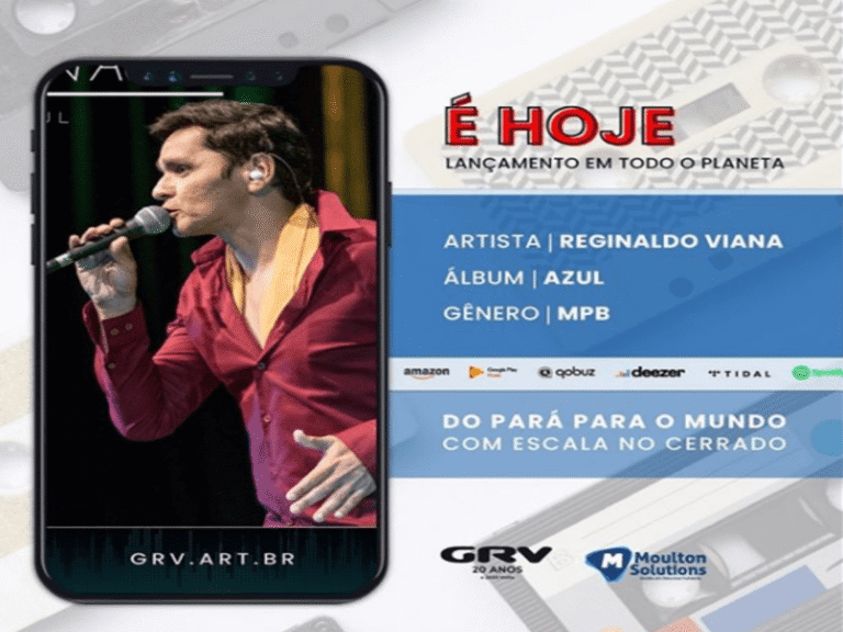 Reginaldo Viana lança o álbum Azul