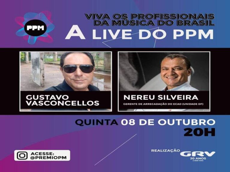 Nereu Silveira do ECAD na live do PPM