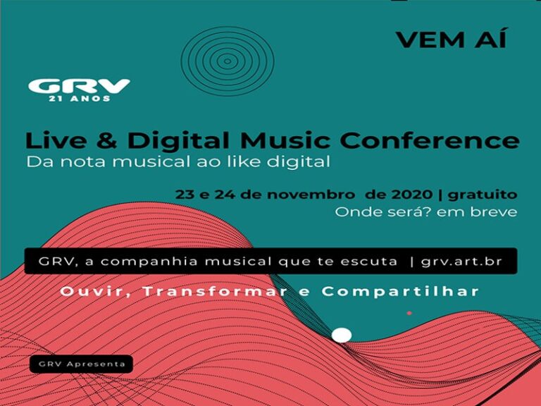 Vem aí, a 1ª edição da série de conferências digitais da GRV