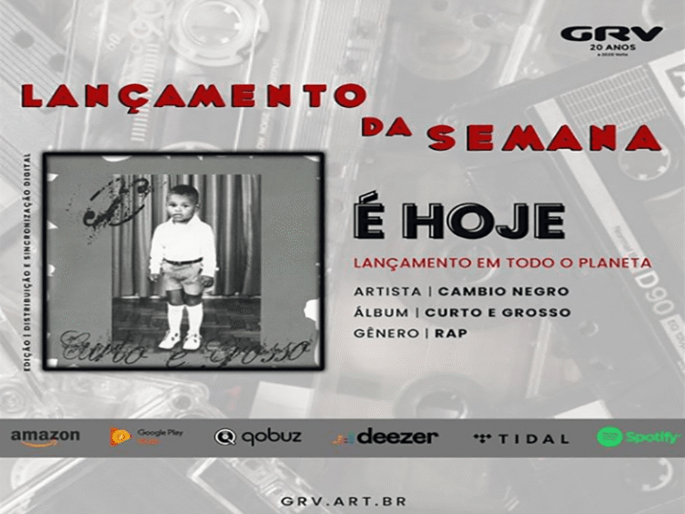 Câmbio Negro lança o álbum Curto e Grosso