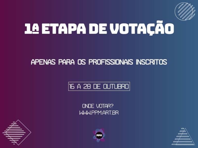 A organização da 6ª edição do PRÊMIO PROFISSIONAIS DA MÚSICA abre prazo para correção e validação final rumo à 1ª etapa de votação
