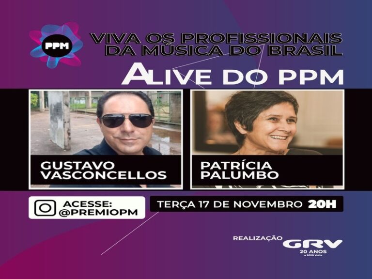 Patrícia Palumbo na live do PPM