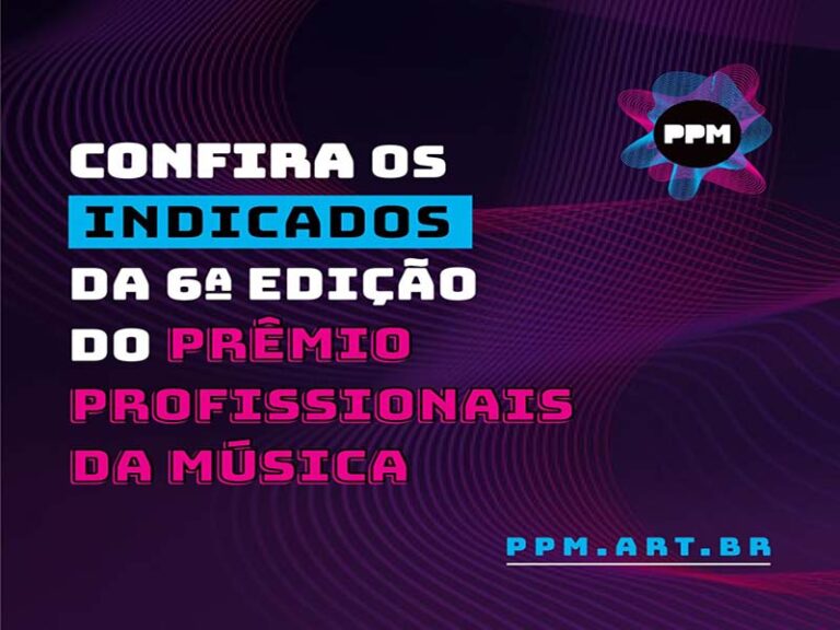 Após a 1ª etapa de votação, conheça os concorrentes da 6ª edição do Prêmio Profissionais da Música