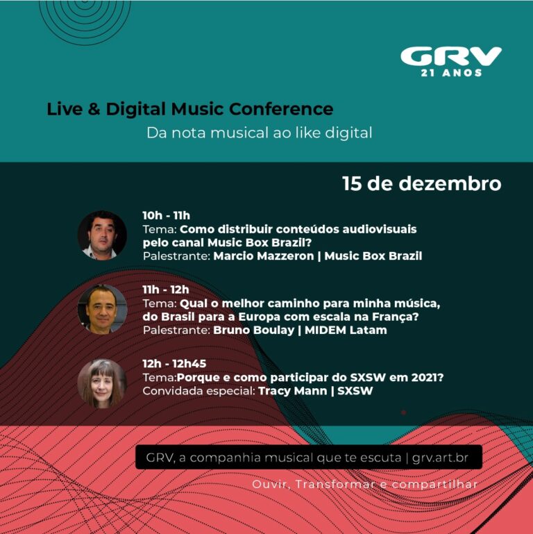 Music Box Brazil, Midem e SXSW na última edição da   Live&Digital Music Conference