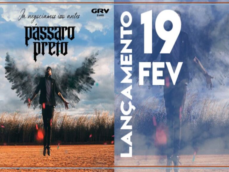 Pássaro Preto lança novo EP, o 3º lançamento do ano da GRV