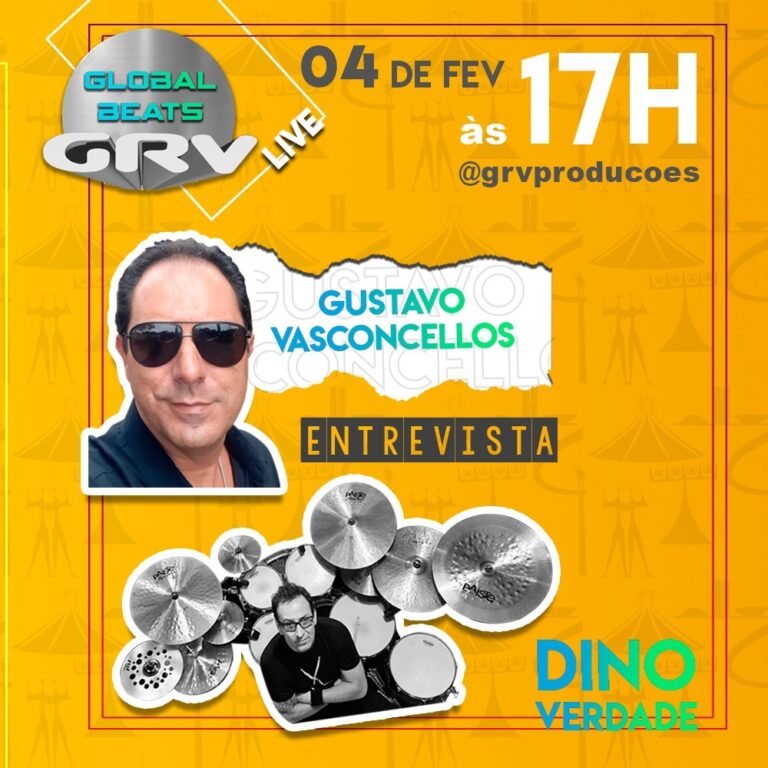 Global Beats | A série de lives da GRV recomeça hoje, 17h em @grvproducoes