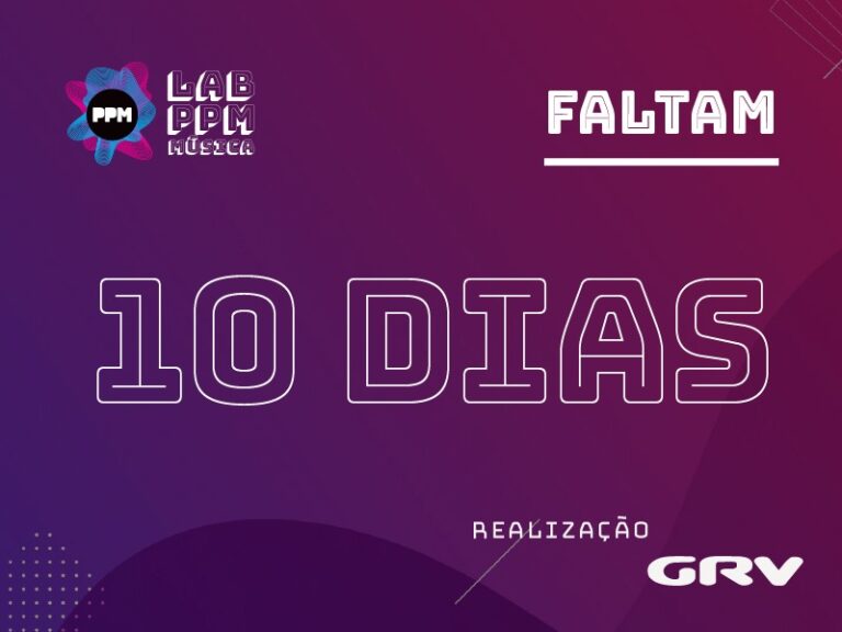 Vem aí a 2ª edição do LAB PPM apenas para artistas de Brasília