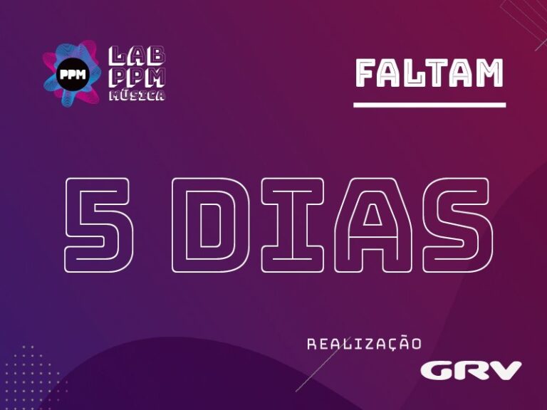 Faltam apenas 5 dias para a abertura do LAB PPM