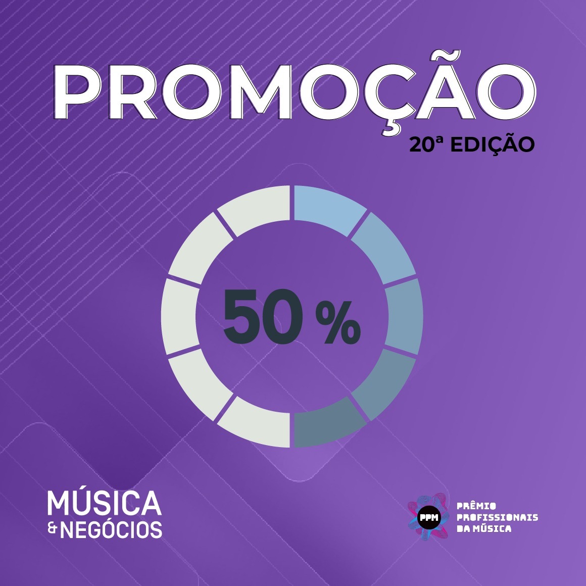 Quer ganhar 50% de desconto na 20ª edição do curso M&N?