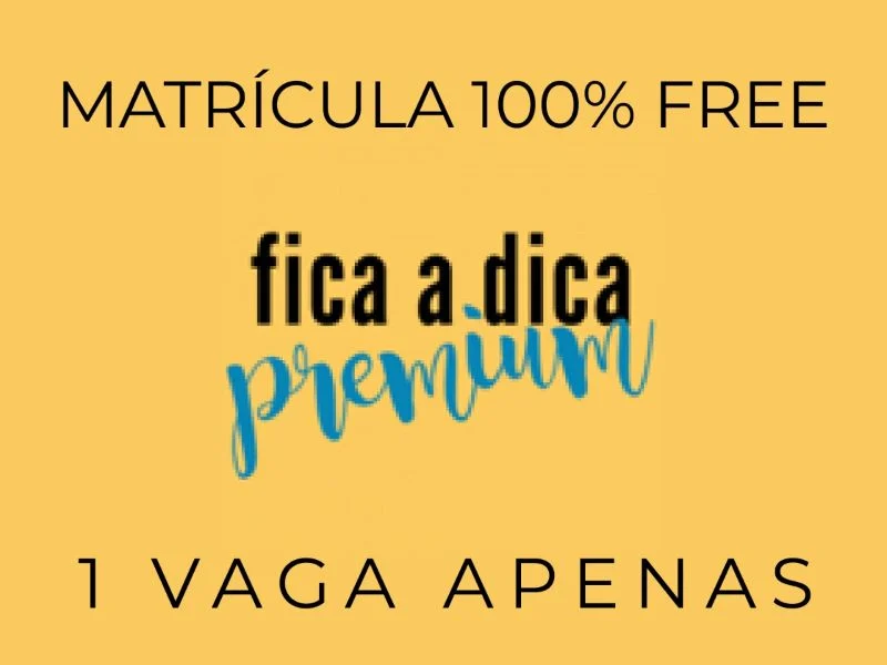 Concorra a matrícula free no novo curso do Nelson Farias